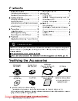 Preview for 4 page of JVC EVERIO GZ-HD520U User Manual