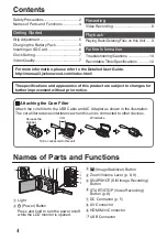 Preview for 4 page of JVC Everio GZ-V515BEK Basic User'S Manual