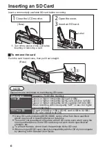 Preview for 6 page of JVC Everio GZ-V515BEK Basic User'S Manual