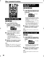 Preview for 26 page of JVC EX-D5 Instructions Manual