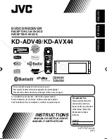 JVC EXAD KD-AVX44 Instructions Manual preview