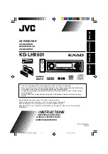 JVC EXAD KD-LHX601 Instructions Manual preview