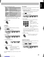 Preview for 27 page of JVC FS-GD6S Instructions Manual