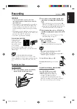 Preview for 21 page of JVC FS-H30 Instructions Manual