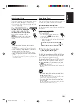 Preview for 25 page of JVC FS-H30 Instructions Manual