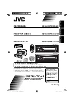 Preview for 1 page of JVC G120R - Radio / CD Player Instructions Manual