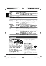 Preview for 10 page of JVC G120R - Radio / CD Player Instructions Manual