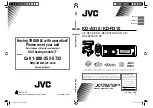 Preview for 1 page of JVC GET0626-001B Instruction Manual