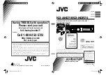 Preview for 1 page of JVC GET0721-001A Instruction Manual