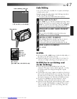 Preview for 46 page of JVC GR-AX18EG Instruction Manual