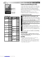 Preview for 42 page of JVC GR-AX780 Instructions Manual