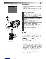 Preview for 47 page of JVC GR-AX780 Instructions Manual