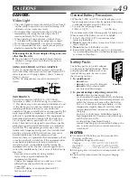 Preview for 49 page of JVC GR-AX841 Instructions Manual