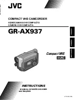 JVC GR-AX937 Instructions Manual preview