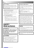 Preview for 2 page of JVC GR-AX947UM Instructions Manual