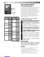 Preview for 160 page of JVC GR-AX947UM Instructions Manual