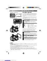 Preview for 20 page of JVC GR-AXM1U Instructions Manual