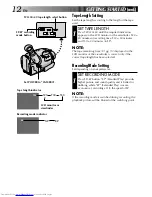 Preview for 12 page of JVC GR-AXM2 Instructions Manual