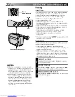 Preview for 22 page of JVC GR-AXM2 Instructions Manual