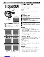 Preview for 26 page of JVC GR-AXM2 Instructions Manual