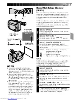 Preview for 27 page of JVC GR-AXM2 Instructions Manual