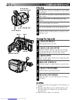 Preview for 40 page of JVC GR-AXM2 Instructions Manual