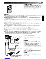 Preview for 9 page of JVC GR-AXM22UM Instructions Manual