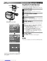 Preview for 28 page of JVC GR-AXM22UM Instructions Manual