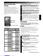 Preview for 37 page of JVC GR-AXM22UM Instructions Manual