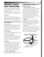 Preview for 3 page of JVC GR-AXM77UM Instruction Manual