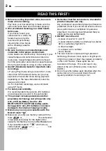 Preview for 2 page of JVC GR-D366EK Instructions Manual