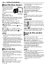 Preview for 40 page of JVC GR-D366EK Instructions Manual