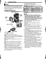 Preview for 14 page of JVC GR-D370 - Camcorder - 800 KP Instructions Manual