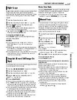 Preview for 37 page of JVC GR-D390EK Instructions Manual