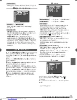 Preview for 31 page of JVC GR D90U - MiniDV Camcorder With 3.5" LCD Instructions Manual