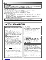 Preview for 2 page of JVC GR DV 3 Instructions Manual