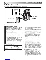 Preview for 12 page of JVC GR DV 3 Instructions Manual