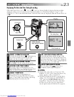 Preview for 23 page of JVC GR DV 3 Instructions Manual