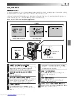 Preview for 33 page of JVC GR DV 3 Instructions Manual