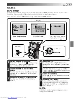 Preview for 39 page of JVC GR DV 3 Instructions Manual