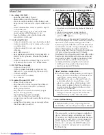 Preview for 81 page of JVC GR DV 3 Instructions Manual