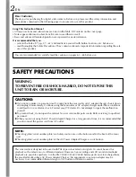 Preview for 2 page of JVC GR-DVL105 Instructions Manual