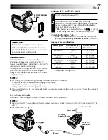 Preview for 7 page of JVC GR-DVL105 Instructions Manual