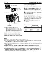 Preview for 12 page of JVC GR-DVL155 Instructions Manual