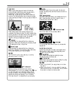 Preview for 25 page of JVC GR-DVL155 Instructions Manual