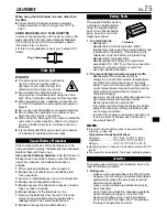 Preview for 75 page of JVC GR-DVL725 Instructions Manual