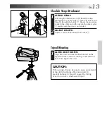 Preview for 13 page of JVC GR-FX10 Instructions Manual