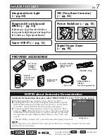 Preview for 7 page of JVC GR-SXM321 Instructions Manual