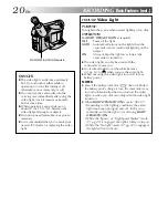 Preview for 20 page of JVC GR-SXM321 Instructions Manual