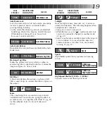 Preview for 19 page of JVC GR-SZ5000 Instructions Manual